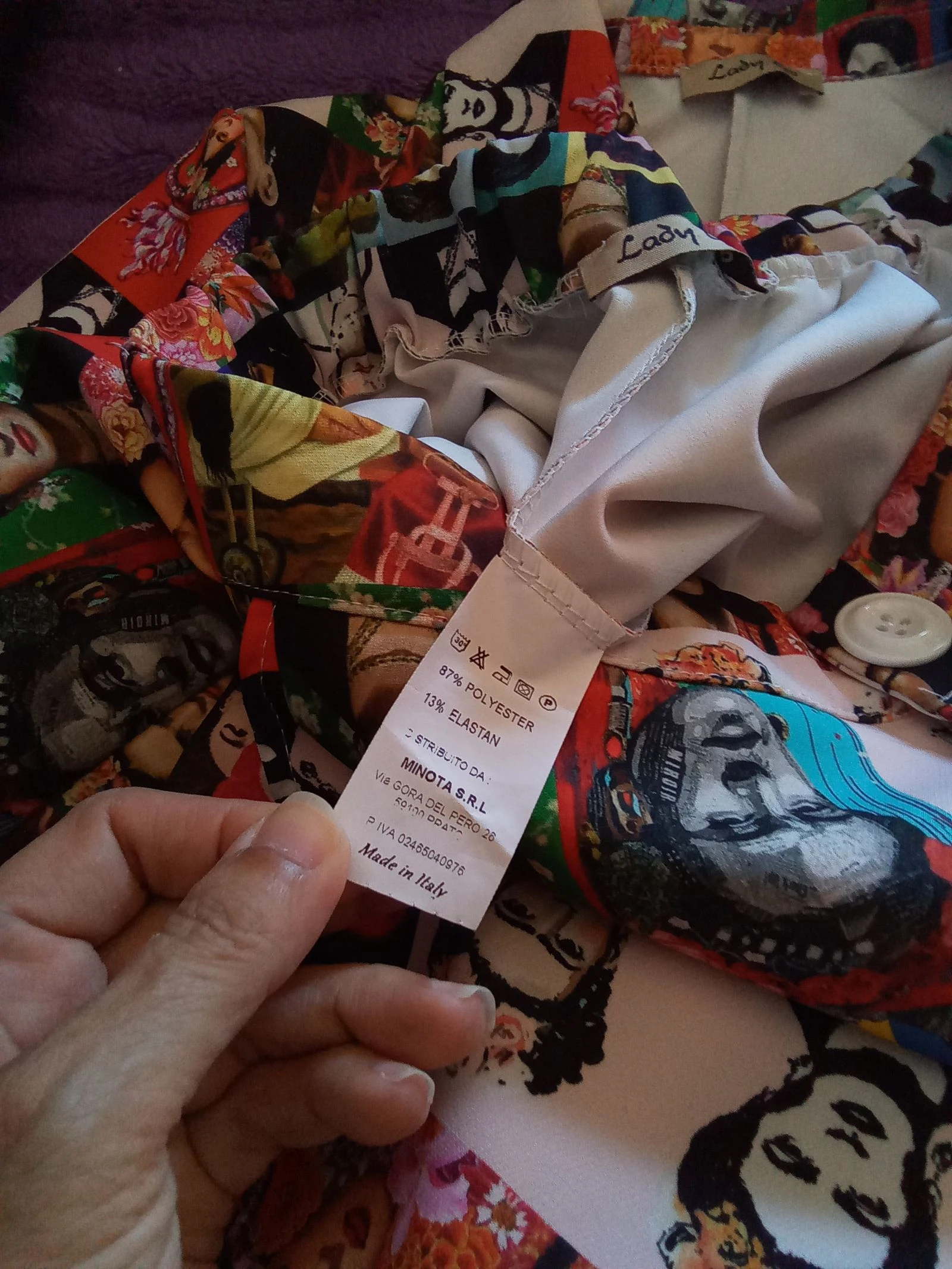 Zomerset top en short Frida Kahlo – photo 10